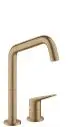 AXOR-HG-AXOR-Citterio-M-2-Loch-Einhebel-Kuechenmischer-240-mit-Schwenkauslauf-Brushed-Bronze-34820140 gallery number 1